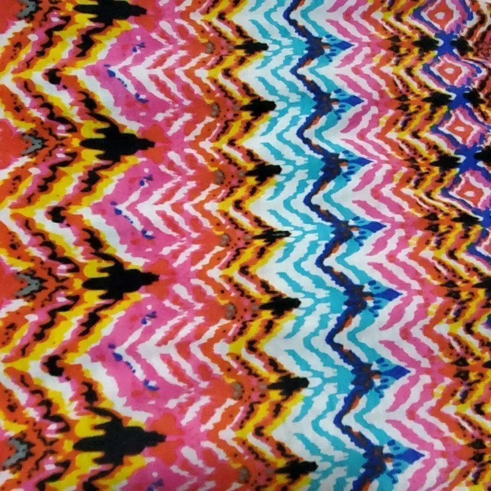 Multicolored Chevron Infinity Scarf